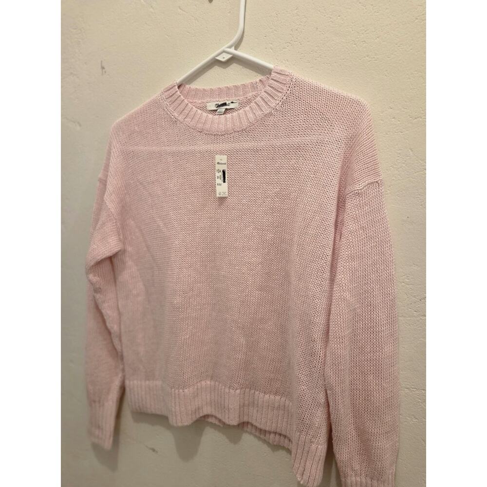 Madewell Pink Sweater NWT Size XXS - Brand New with Tags - Picture 5 of 6
